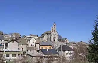 The church in Le Buisson