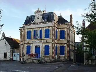 The town hall in La Celle-Saint-Cyr