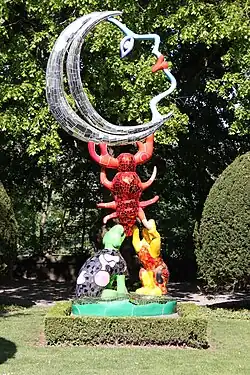 La Grande Lune ("Great Moon", 1985/1992), MAHF Fribourg, Switzerland