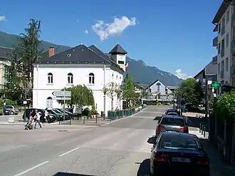 The centre of La Motte-Servolex