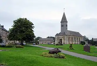 The church in La Neuville-aux-Tourneurs