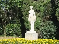 La noche (1929), by Vicenç Navarro, parc de la Ciutadella.