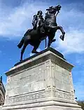 Equestrian statue of the Marquis de LaFayette (1924), Baltimore, Maryland