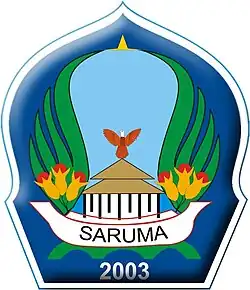 Coat of arms of South Halmahera Regency