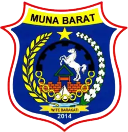 Coat of arms of West Muna Regency