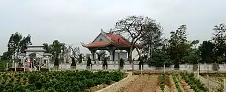 The tomb of royal official Lương Quy Chính.