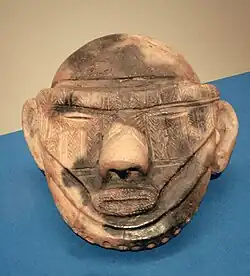 Late Jōmon clay head, Shidanai, Iwate Prefecture, 1500–1000 BC