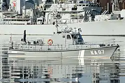 KBV class Latvian coastal patrol boat "Ausma"