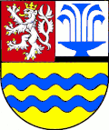 Coat of arms of Lázně Toušeň