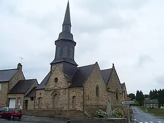 The church of Saint-Martin, in Loroux