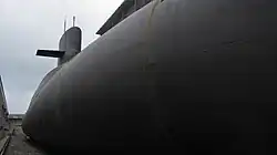 Le Redoutable submarine at the Cité de la Mer