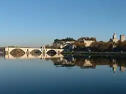 Pont Saint-Bénézet (1177–1188) at Avignon, Vaucluse