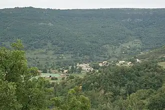 A general view of Rochessauve