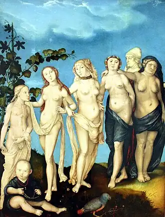 The Seven Ages of Woman, 1544