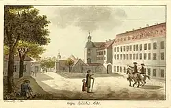 At the Hospital Gate 1787