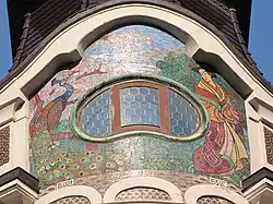 Riquet-Haus, detail (P.&nbsp;Lange)