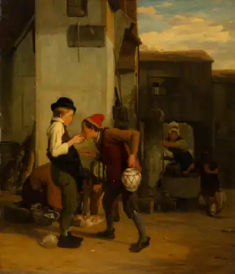 Lending a Bite by William Mulready