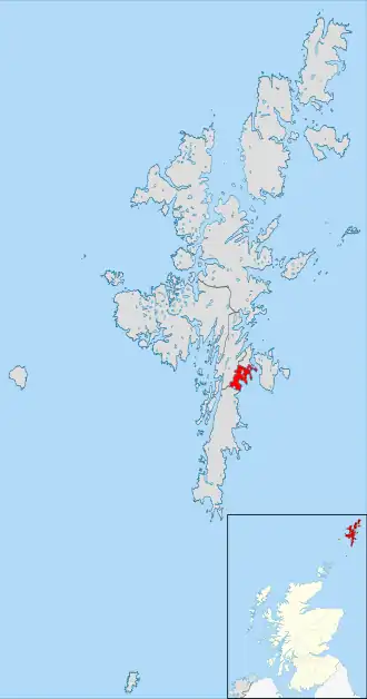 Location of the ward