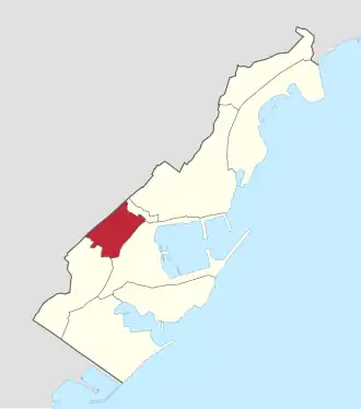 Location in Monaco