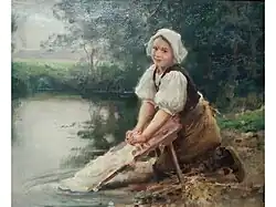 The Young Washerwoman