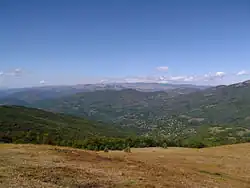 Leskovdol viewed from Visokata chukla peak
