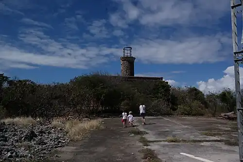 Remains of the Lighthouse on Culebrita