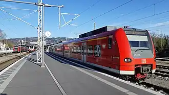 Regional trains from Austria, Germany and Switzerland