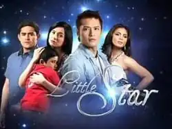 An image of Paolo Contis, Jennylyn Mercado, Nicky Castro, Mark Anthony Fernandez and Lovi Poe. The series title is displayed on the lower part of the image.