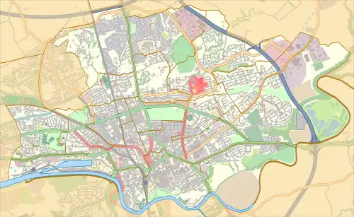 Deepdale Stadium is located in Preston
