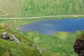 Loch Restil from the north ridge of Beinn an Lochain