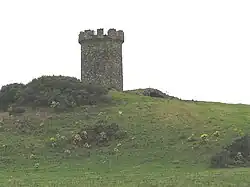 Logan windmill, Kirkmaiden, with vaulted structure at its base.