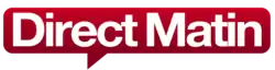 Old logo of Direct Matin from 25 May 2010 to 24 February 2017.