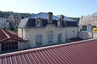 Former Comptoir building from the backside, 2017