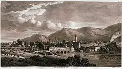 View of the river in the 1780s, by Louis-François Cassas