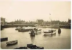 Lowestoft's Yacht Basin in 1929