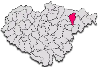 Location in Sălaj County