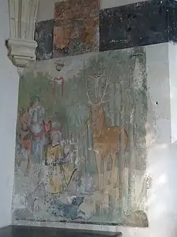 One of the monumental paintings.