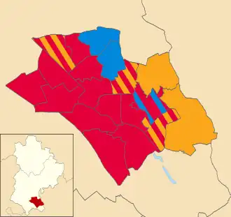 2015 results map