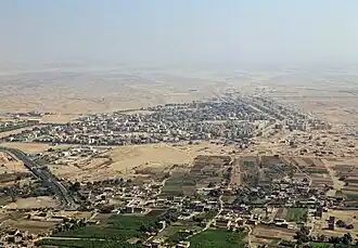 New Tiba City: extension east of Luxor, started in 2000