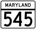 MD Route 545.svg