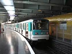 MF 67 rolling stock at Nation