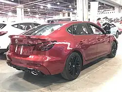 Rear view (facelift)