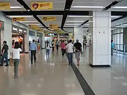 Interchange passageway