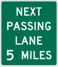 D17-3 Next passing lane (distance)