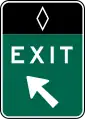E8-4 Preferential Lane Direct Exit Gore
