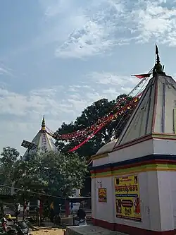 Maa Parvati Temple and Gangeshwarnath Temple Together view