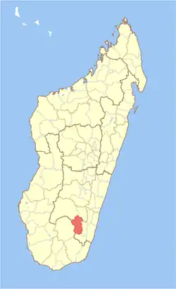 Location in Madagascar