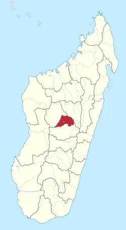 Location in Madagascar