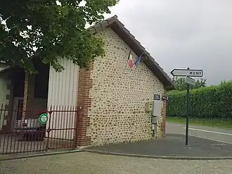 The town hall of Lucarré