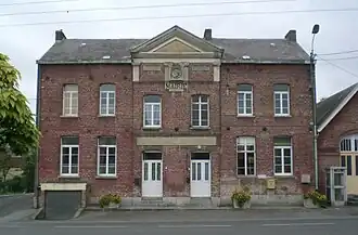 The town hall in Ramousies